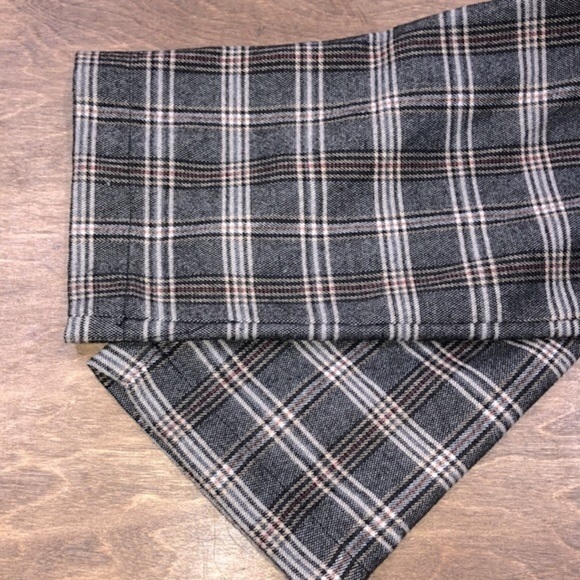 Sugar + Lips size small adorable plaid pants romper - Picture 8 of 10